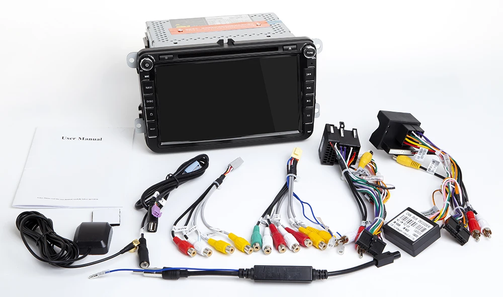 Discount 8" Android 9 Car DVD multimedia Player Stereo Radio GPS for VW Golf/Polo/Tiguan/Passat/b7/b6/CC/SEAT/leon/Skoda/Octavia 2