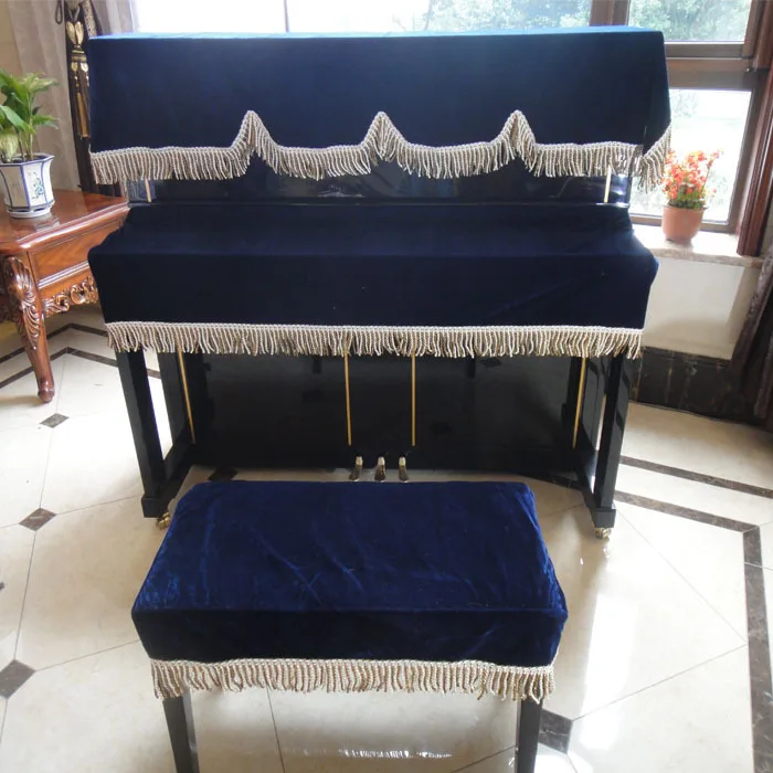 

Real Shrink Film Chair Piano Cover Three Piece Set (piano Shawl Keyboard Stool Cover)suit Crude To Be Ranked Thickened Dust