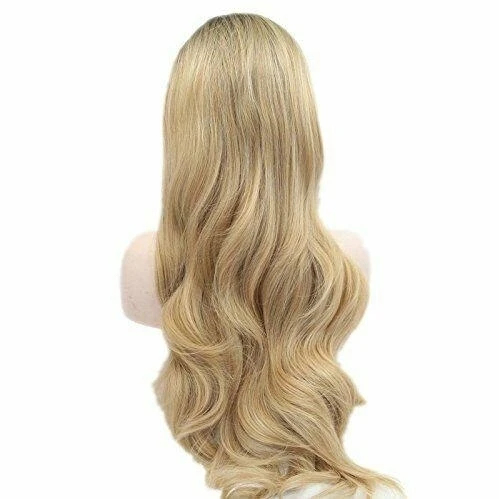 Blonde Darkroot Ombre Lace Front Wig (3)