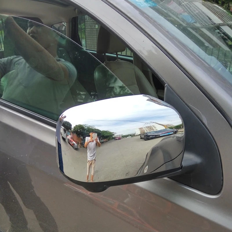 

2Pcs ABS Chromed Side Door Rearview Mirror Cover Trims Car Accessories Fit For Nissan Qashqai 2008 to 2015