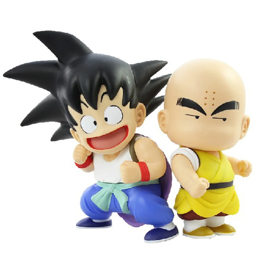 Dragon Ball Goku Krilin Figurine Statue Collection Jouet Manga Anime 15 cm Pvc