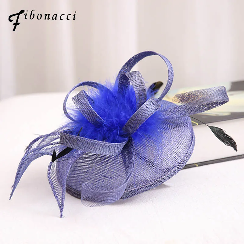 

Fibonacci Wedding Fedora Hat Cambric Floral Beret Women Performance Ceremonial Banquet Headdress Cap