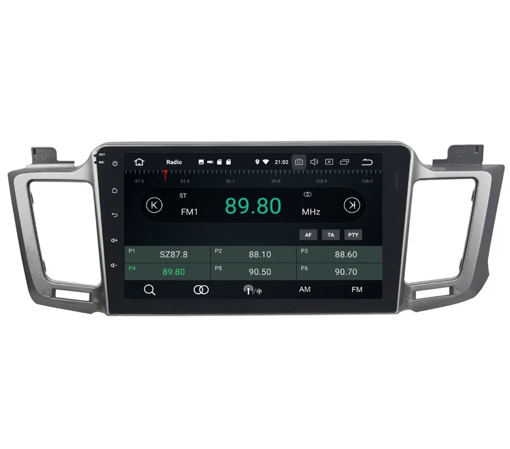 Sale 10.1" Android 8.0 Car Audio DVD Radio GPS Navigation for Toyota RAV4 2012-2015 4GB RAM Bluetooth WIFI USB Mirror-link 32GB ROM 2