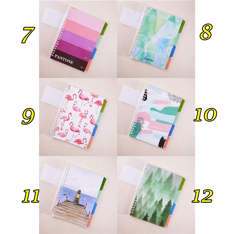26 отверстий Binder B5 блокнот дневник планировщик пуля журнал Sketchbook повесток крафт-бумаги винтажные канцелярские принадлежности Школьные принадлежности