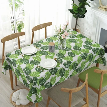 

Pastoral Style Decorative Table Cloth Cotton linen Tablecloth Dining Table Cover For Kitchen Home Decor