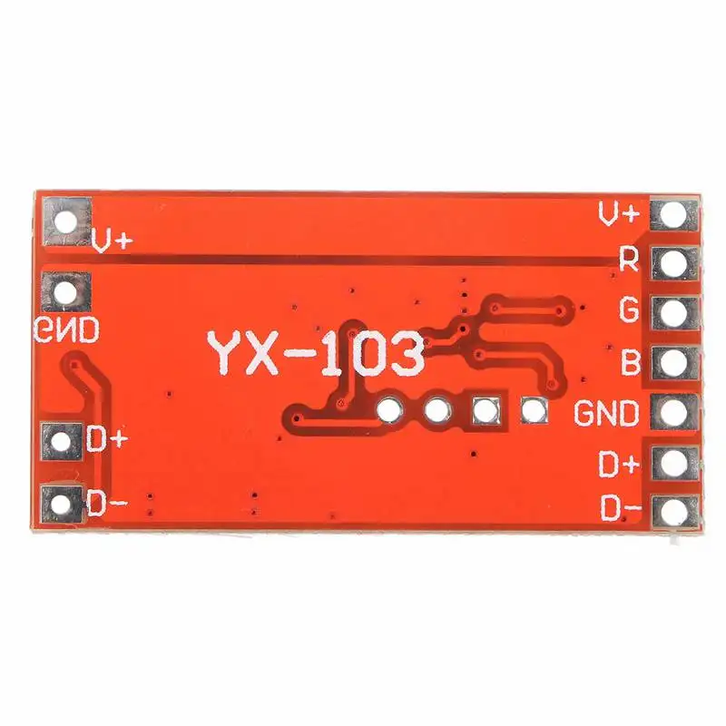 72 Вт 3 канала 6A DMX512 декодер доска кодер модуль контроллер для RGB светодиодный светильник Точечный светильник s DC12-24V