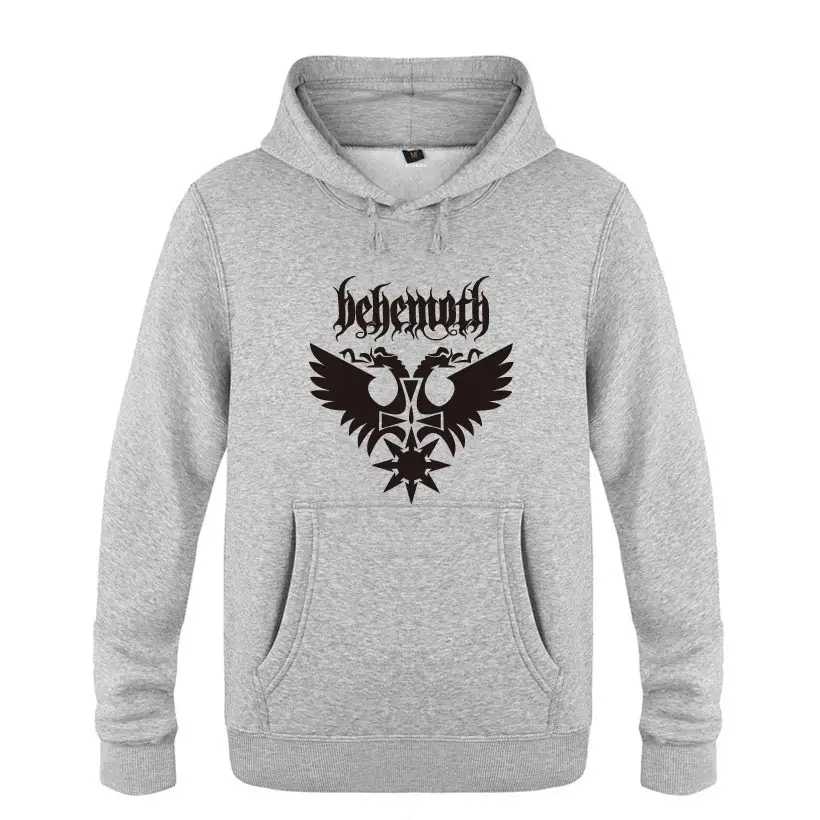Мужские толстовки с капюшоном Behemoth флисовый пуловер в стиле панк рок