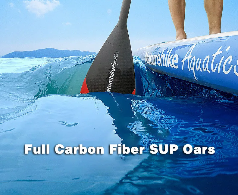 Naturehike SUP гребля серфинг лодка весла полный карбоновые стоячие весло доска алюминиевый сплав регулируемый серфинг лодка весла NH17J003-B