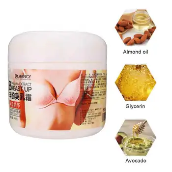 

3 Types 300g Natural Plants Extracts Breast Enlargement Enhancement Cream Breast Firming Cream Massage Relaxation l