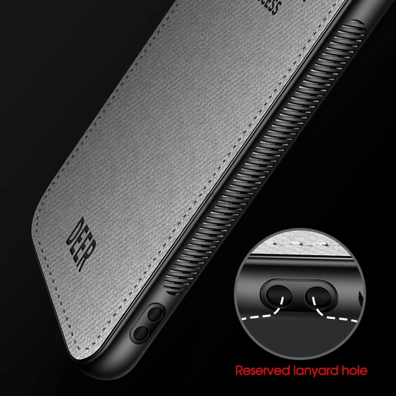 Тканевый чехол для телефона Huawei P30 Pro P20 P40 Lite мягкая жесткая задняя крышка из