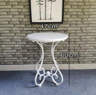 Excellent Nordic ins Coffee Tables garden outdoor table flowers stand Round bedside Tables for Living Room Furniture Home Furniture 1