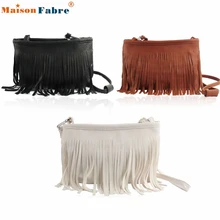 High quality Hot Tassel Shoulder Messenger Clutch Baguette Handbag Women Satchel