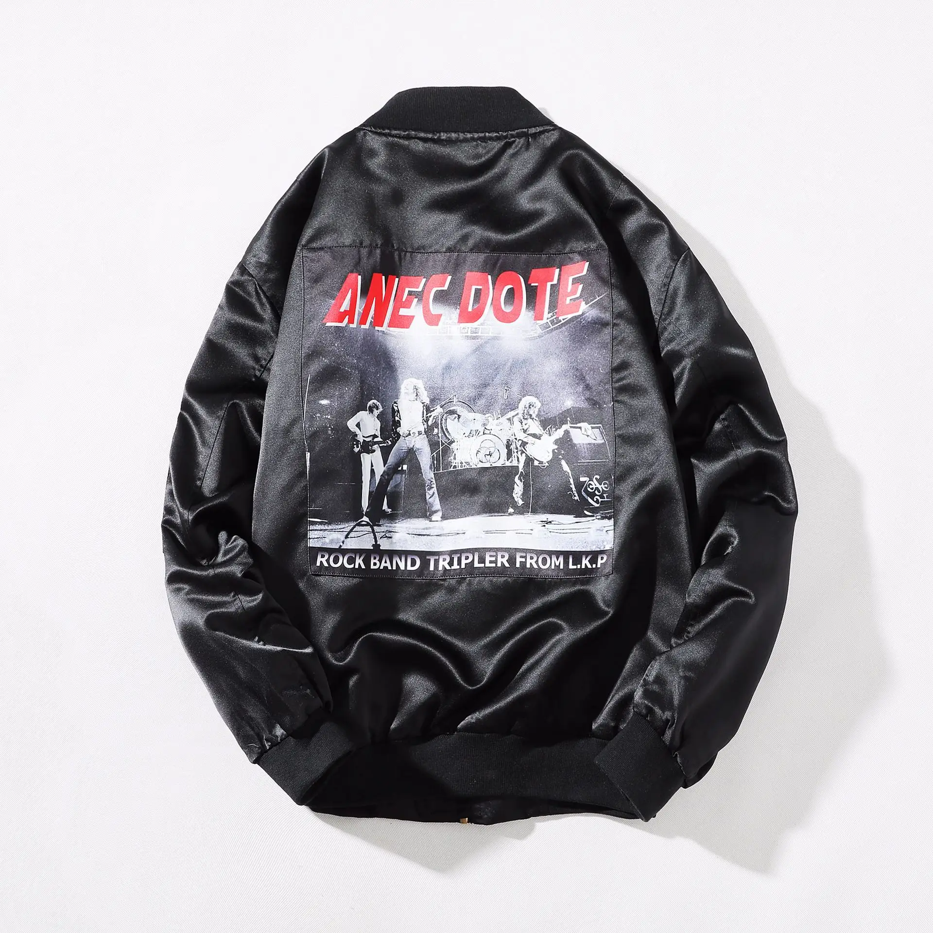 High quality Ma1 Thick Military motorcycle Ma-1 aviator pilot Air Men bomber jacket Hip Hop Men Women Streetwear Rock - Цвет: Черный