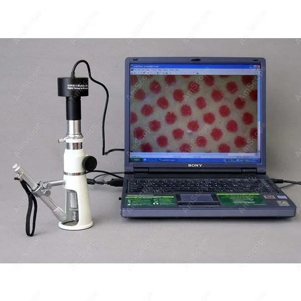 Купить измерительный микроскоп поставка AmScope 20X 50X 100X стенд/магазин от китайского