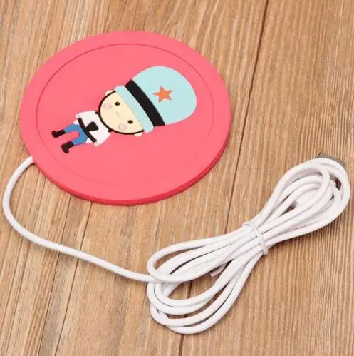 5V USB Silicone Heat Warmer Heater for Milk Tea Coffee Mug Hot Drinks Beverage Cup