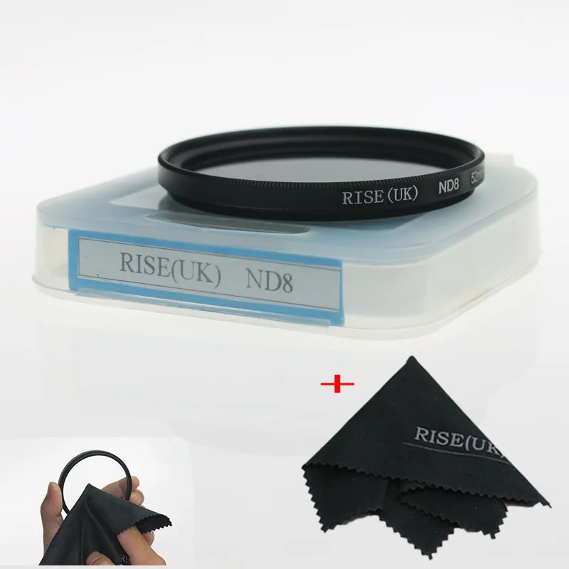 RISE (UK) 72 мм фильтр нейтральной плотности ND8 для всех объективов камеры +