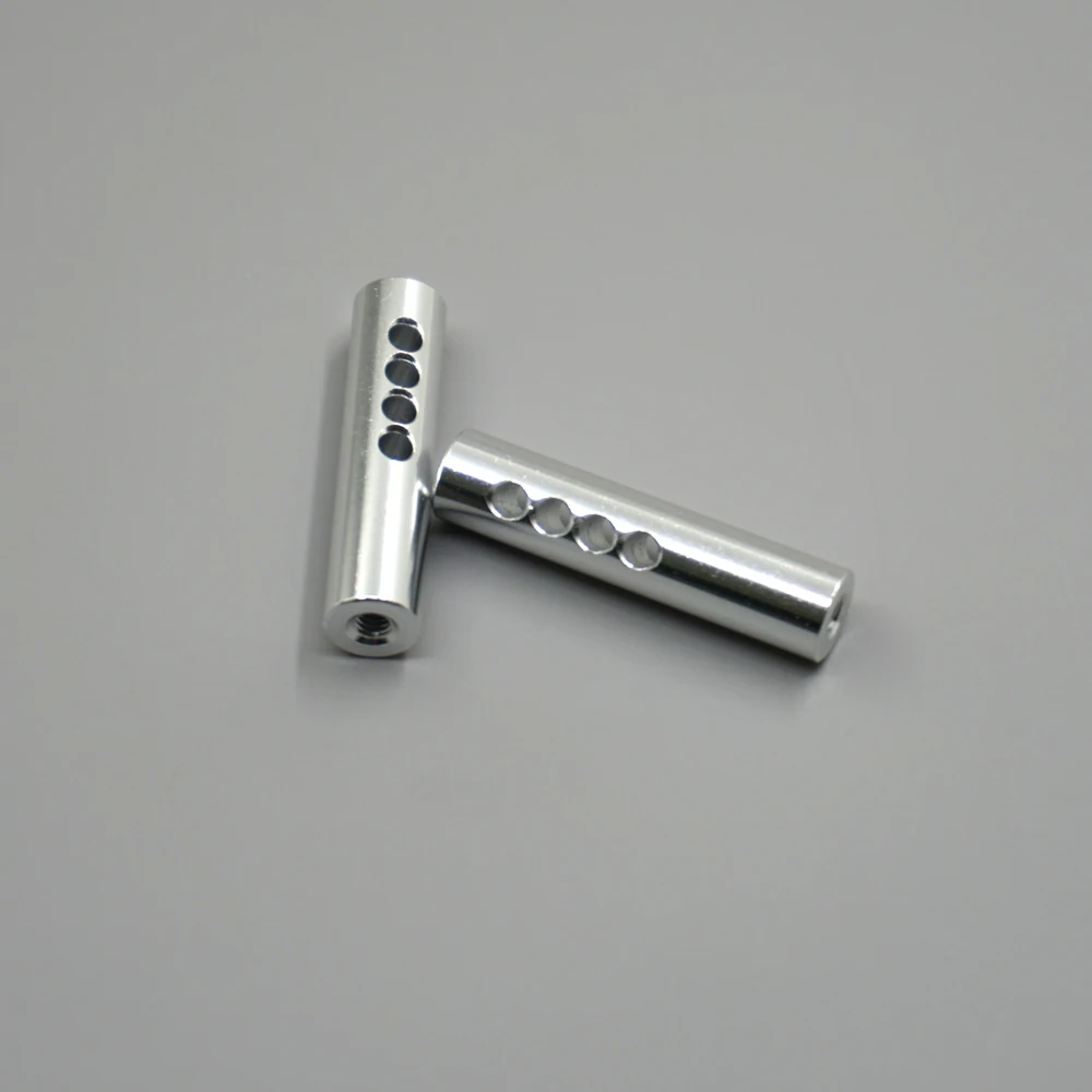 

KYX silvery aluminum alloy anti-collision pillars 7.5mm fixed pillars RC car front and rear anti-collision fixed pillars