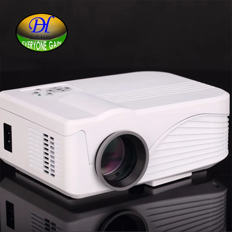 

Everyone Gain Portable Red-blu 3D Projector Home theater Proyector Multimedia Video TFT LCD Beamer Support Full HD HDMI mini70