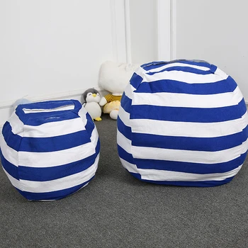 

Portable Children Plush Toy Storage Bean Bag Baby Clothing Kids Stuffed Toys Organizer Multifunction Storage Bag Pouch S/L Size