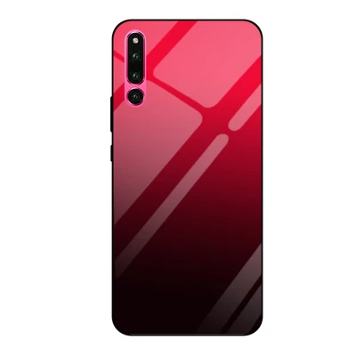 Для Huawei Honor Magic 2 чехол сплошной цвет Закаленное стекло чехол для телефона для Honor Magic2 чехол TNY-AL00 градиентный стеклянный корпус чехлы - Цвет: A9