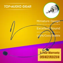 3,5 мм стерео разъем женский винт замок гарнитура микрофон для SENNHEISER беспроводной поясной передатчик