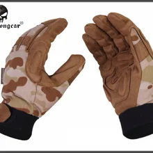 Наружные охотничьи перчатки Emerson Тактические полный палец легкая камуфляжная перчатка Multicam Arid BD8725 MCAD