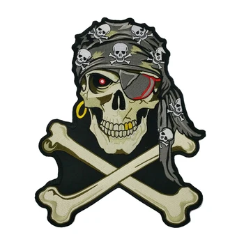 

biker motorcycle patches computer embroidered big size cool patcg iron on embroidery factory in china can be custom