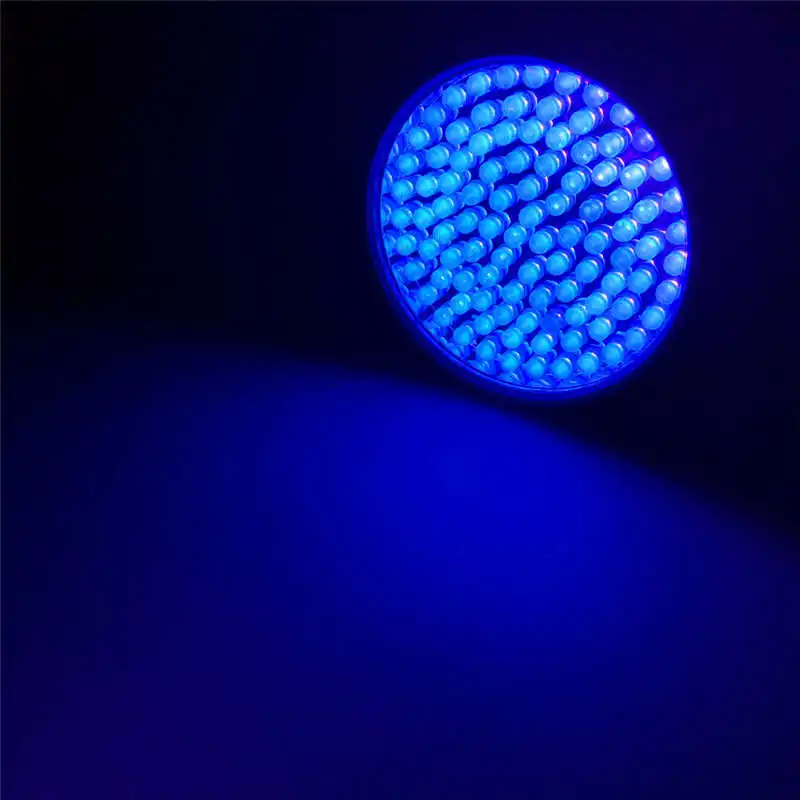 100LED UV Ultra Violet Blacklight Flashlight Light Inspection Lamp Torch Outdoor powerful led flashlight #3S27 (4)