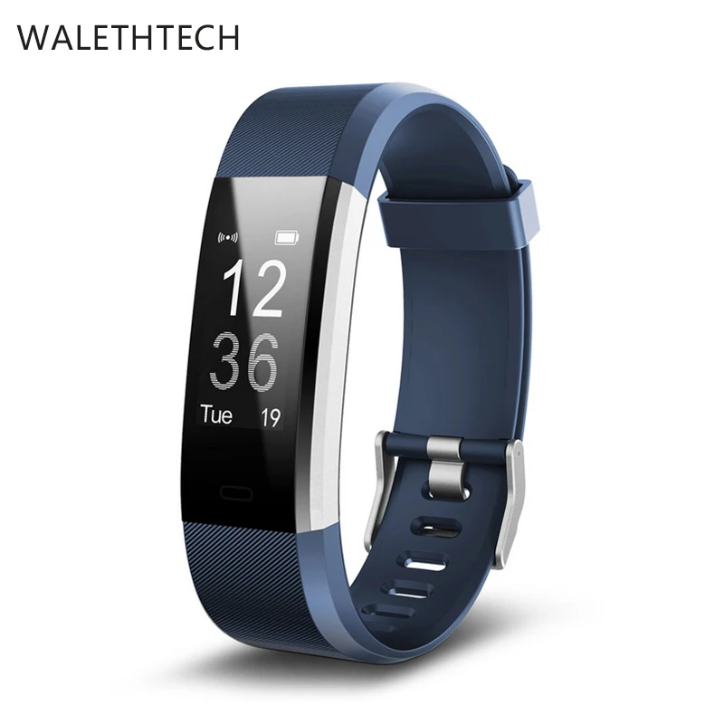 

Smart Watch Sports Fitness Activity Heart Rate Tracker smart wristband pedometer smart bracelet factory direct sales 115PLUS