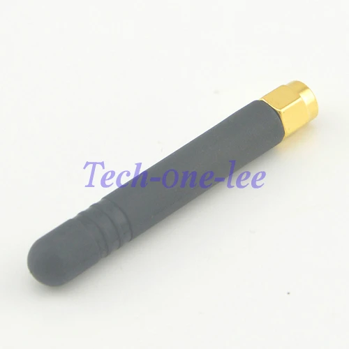 100 pieces/lot Rubber Antenna 2.4GHZ 2-3dbi gains