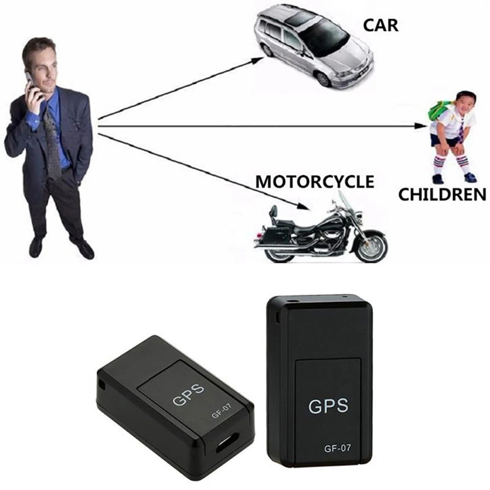 give glemme Andre steder Mini Gf07 Anti-lost Tracking Device Locator Tracker Strong Magnetic Smart  Gps Tracker Real-time Gsm Gprs For Cars Children Older - Gps Trackers -  AliExpress