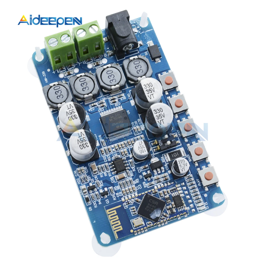 TDA7492P беспроводной Bluetooth 4 0 аудио приемник Цифровой 50 Вт + Плата усилителя 2 1
