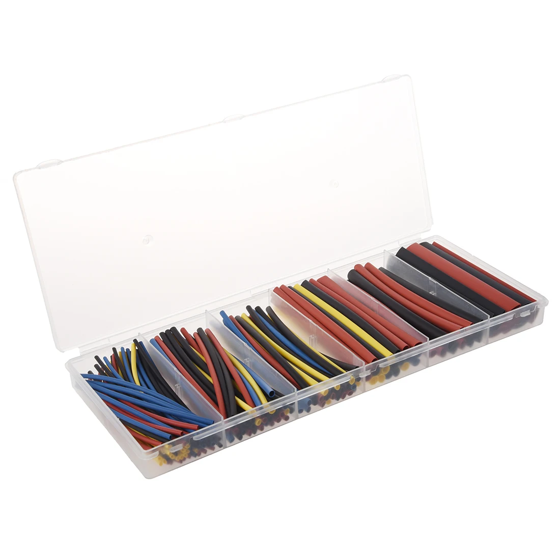 

160Pcs 2:1 Heat Shrink Car Electrical Wire Cable Tubing Tube Sleeving Wrap Box