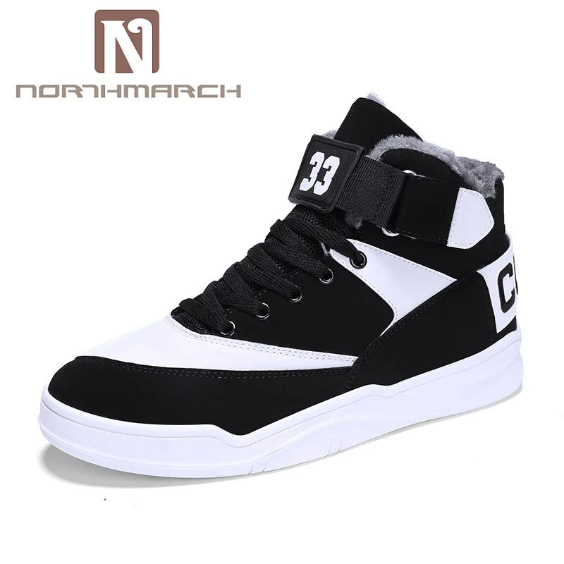 

NORTHMARCH Plus Size 39-48 Winter Men Sneakers Keep Warm Outdoor Mens Casual Shoes Scarpe Uomo Sportive Botas Nieve Hombre