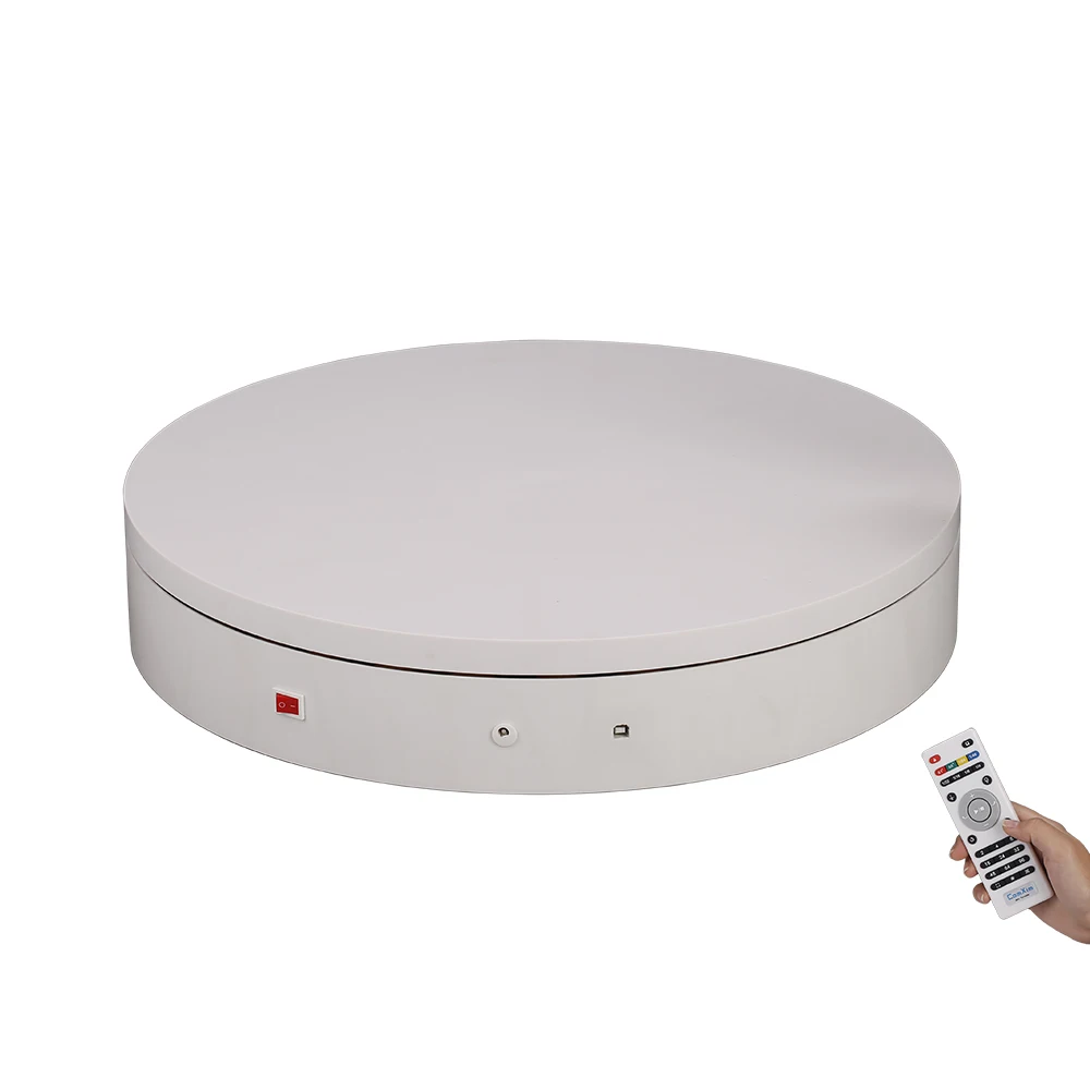 

MT500RUBL40 Support Remote Control,Bluetooth,USB,Secondary Development,360 Degree Electric Rotating Turntable for Photography