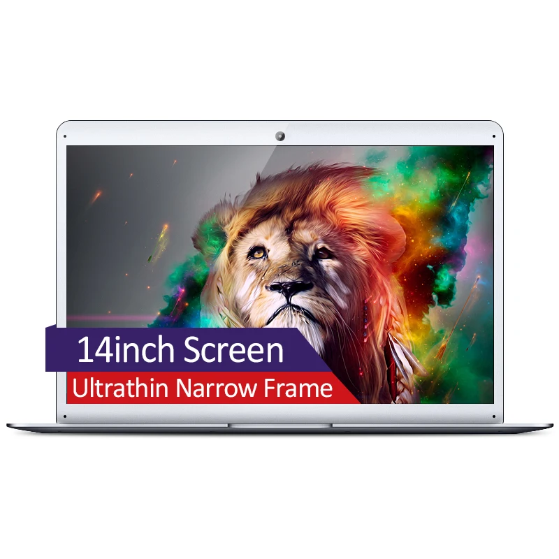 Vente AMOUDO 14 pouces Ultra Mince Intel Cerise Sentier Quad Core CPU Z8350 Windows 10 Système Accueil Wifi Bluetooth Notebook Ordinateur portable
