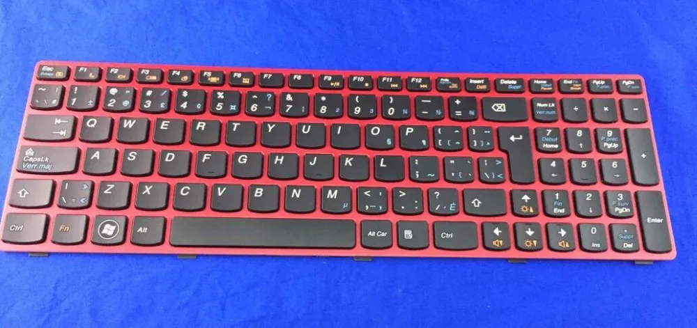 Клавиатура для Lenovo IdeaPad Z580 Z585 P580 P585 N580 N581 N585 N586 G580 G585 канадский французский иврит