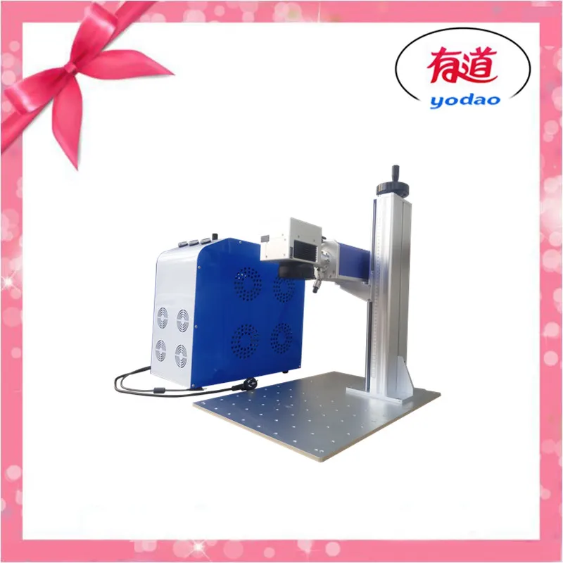 

mini split 20w fiber laser marking machine metal laser engraver marker with maxphotonics laser source and sino galvanometer