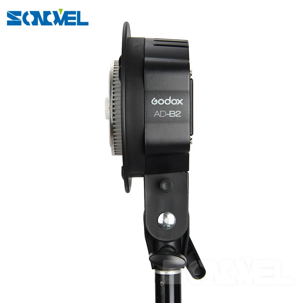 Godox AD-B2 Bowens Mount две трубки световая Головка Кронштейн для AD200 Портативный Вспышка Speedlite