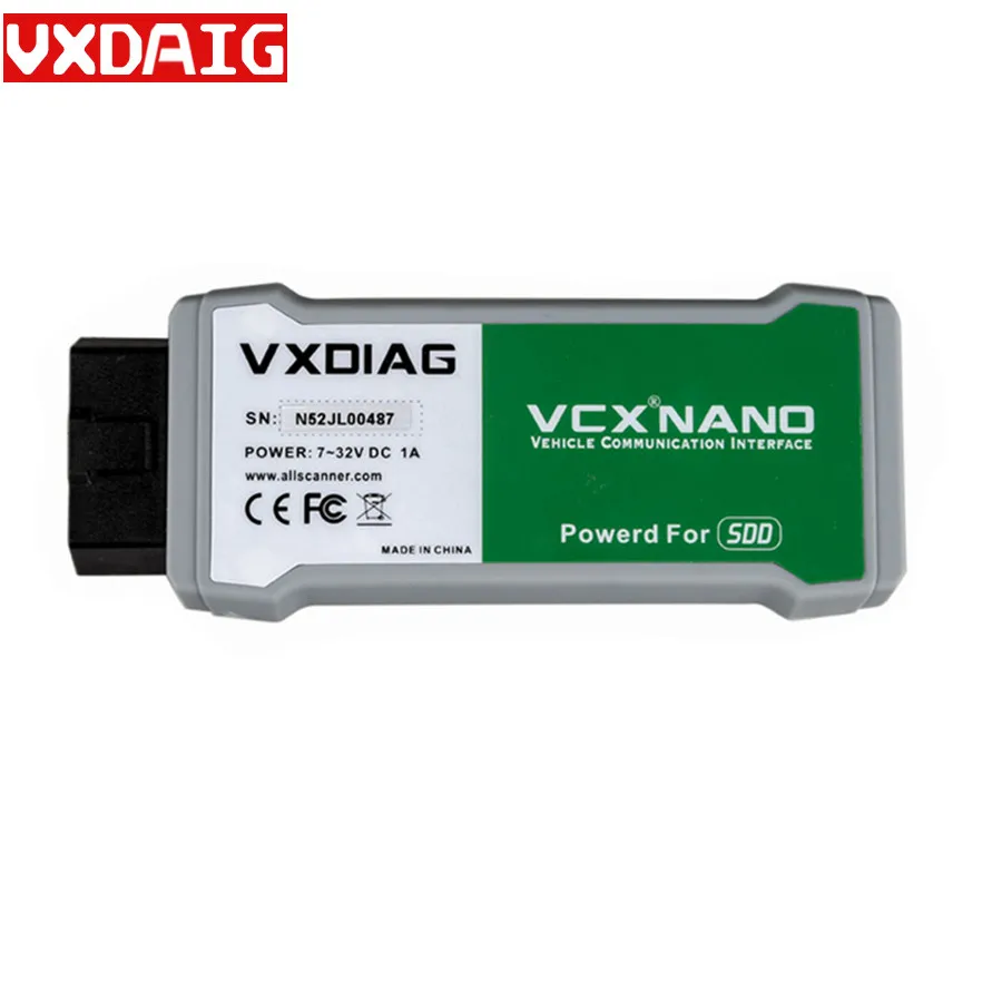 

VXDIAG VCX NANO for Land Rover/Jaguar 2 in 1 Software V151 for Land Rover Diagnostic Tool Fast Express Shipping