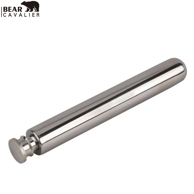 

BearCavalier Personalited Unique Design Portable 1oz Stainless Steel Hip Flask Alcohol Whiskey Liquor Wine Drinkware Flasks