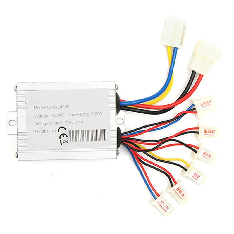 New Arrival 24V 500W Motor Brush Speed Controller for Electric BicyclE Mountain Bike Scooter Hot Sale