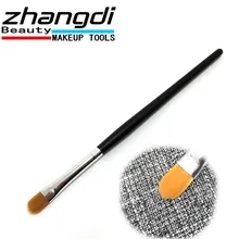 Новинка, хорошее качество, 1 шт., Кисть для макияжа, деревянный стержень, 17 см, конусная кисть для консилера, Z020015