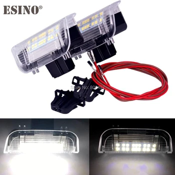 

2 x LED Car Side Door Lights Lamps CANBUS OBC Error Free For Volkswagen VW Golf Jetta Passat Sharan Touareq Scirocco