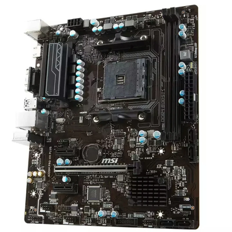 Новинка A320M PRO VH PLUS настольная системная плата AMD Socket AM4 32GB ddr4 слоты памяти Ram HDMI + VGA