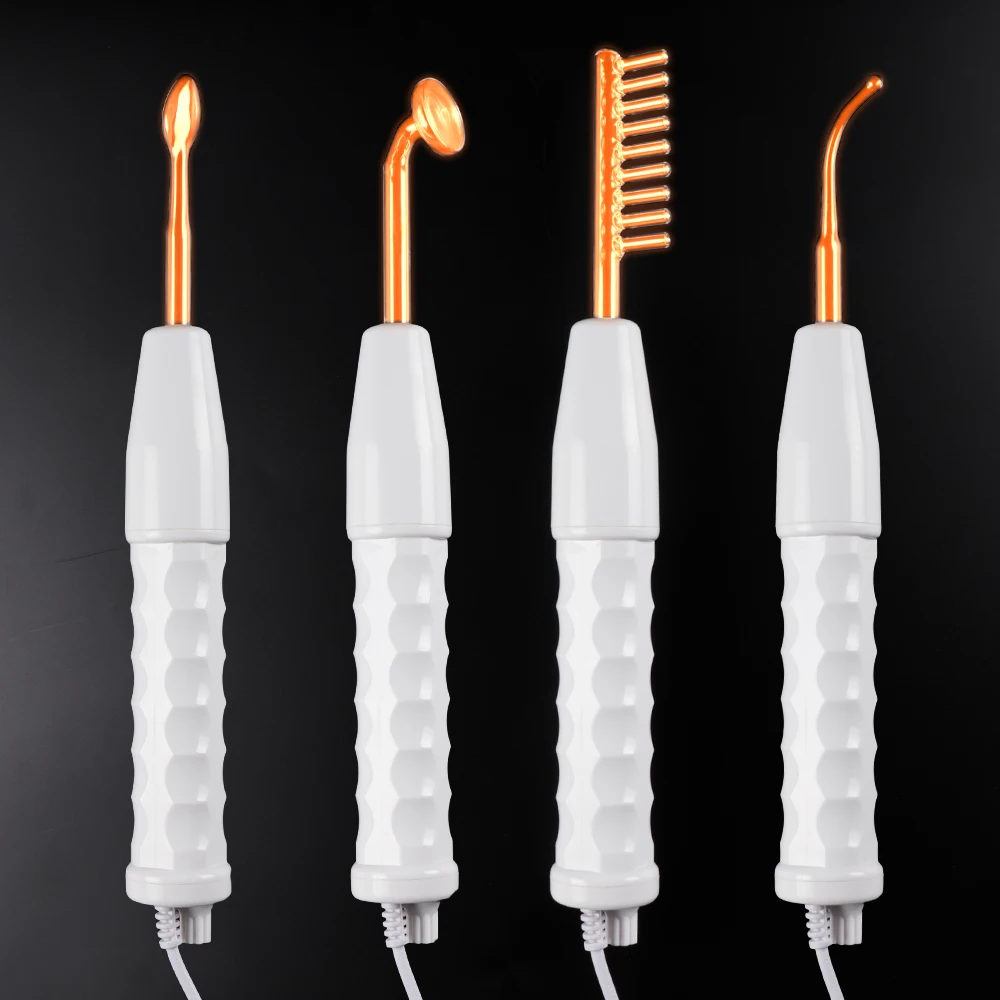 Tubo de Vidro Cuidados com a Pele Alta Frequência Eletrodo Eletroterapia Dispositivo Beleza Facial Acne Manchas Rugas Removedor Spa Salão Casa 10 Home & Garden