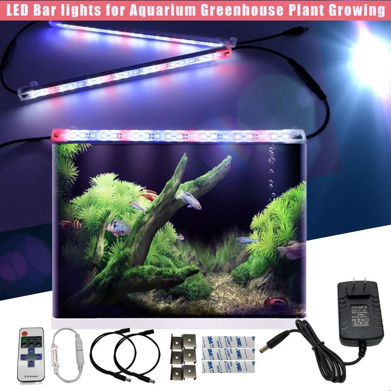 LED Grow Light Bar lights for Aquarium Greenhouse Plant Growing spool