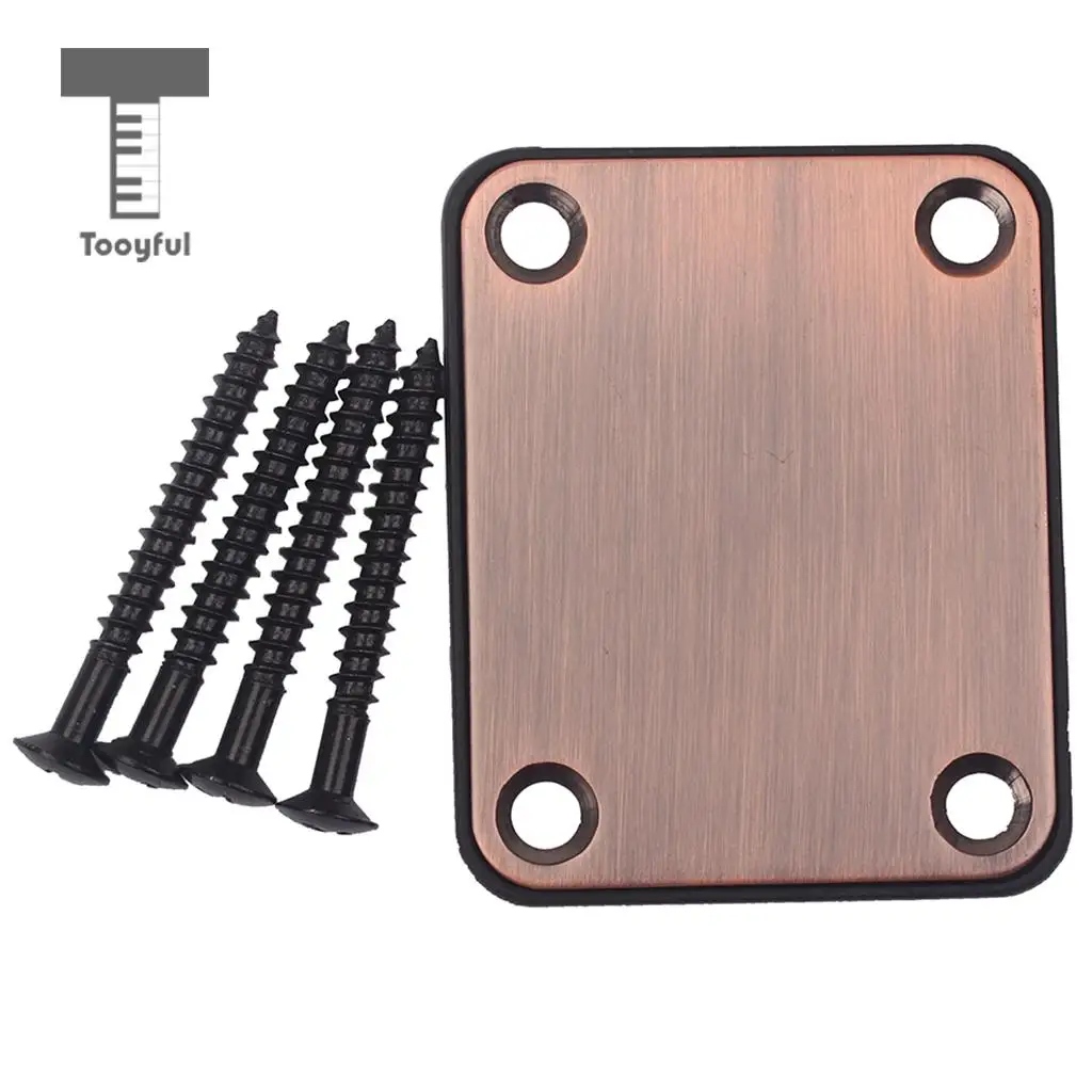 Tooyful Handmade Unfinished Guitar Wood Body with Neck Plate Gasket Luthier Tools for Strat ST Electric Guitar