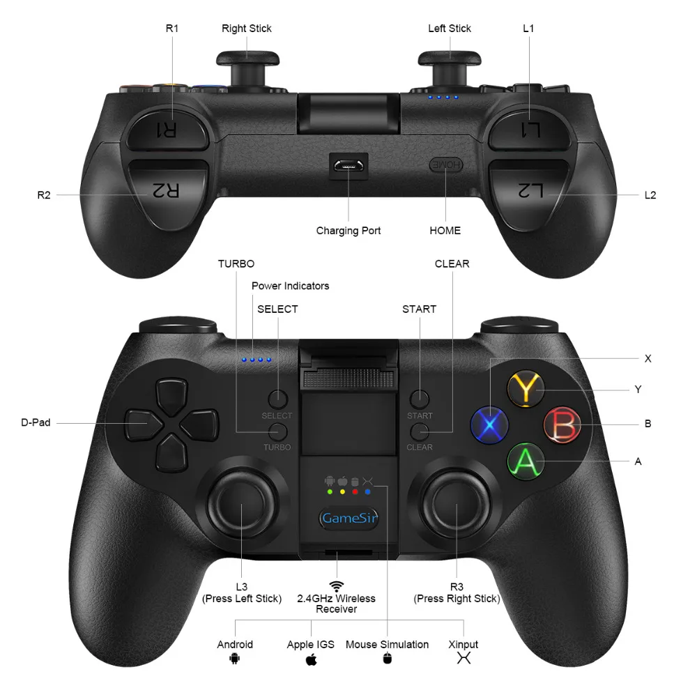 Gamesir T1 gamepad (9)