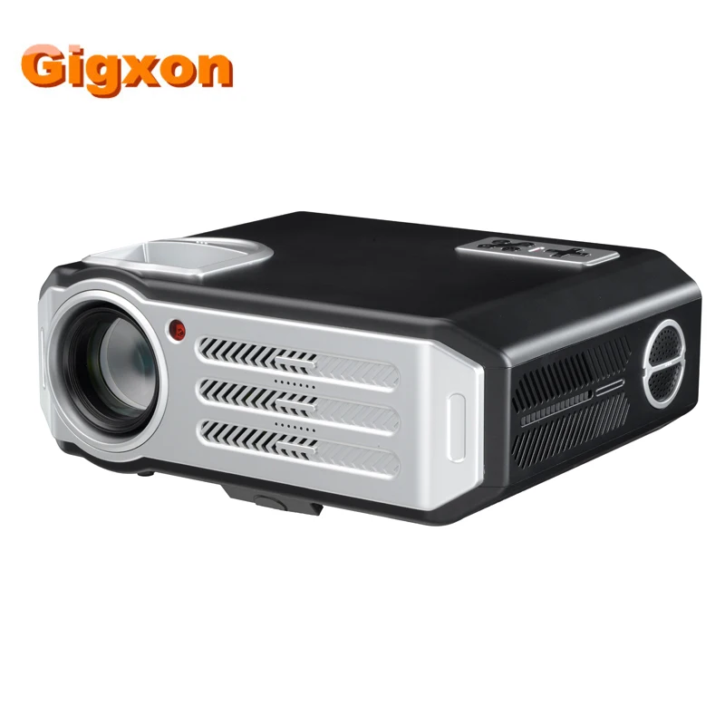Gigxon G817 + Android 4.4.4 Special Edition 1080 P HD Super проектор 3200 люмен 1500: 1 USB/SD Card/VGA/AV/наушников